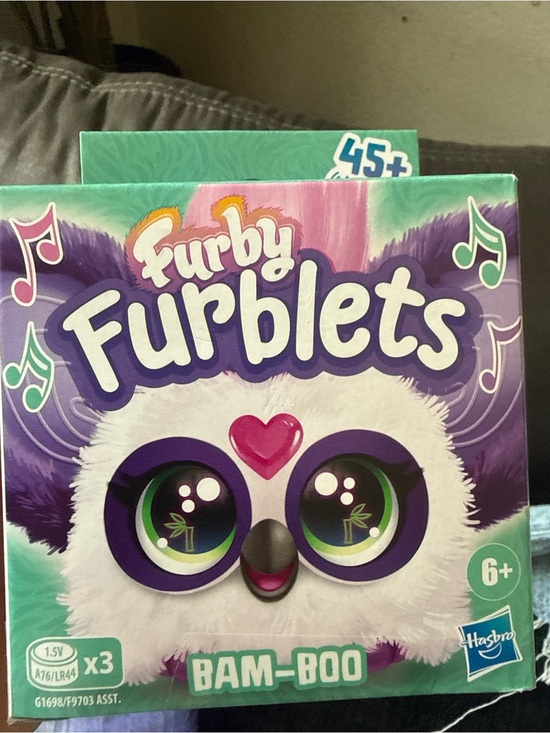 Hasbro Other - Hasbro Furby Furblets Bam-Boo Plush - Purple, White & Pink Accents